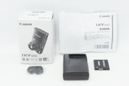Canon キヤノン IXY 650 コンパクトデジタルカメラ シルバー 元箱付 260617h