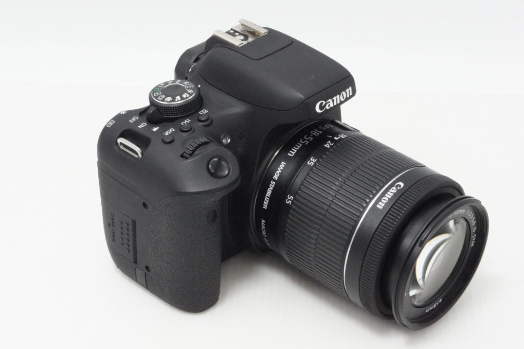 美品 Canon EOS Kiss X8i レンズキット EF-S 18-55mm F3.5-5.6 IS STM Rebel T6i 750D デジタル一眼レフカメラ 260619b