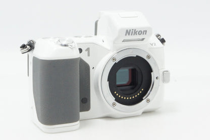 Nikon ニコン 1 V2 ボディ ミラーレス一眼カメラ ホワイト 260623d