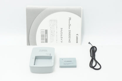 美品 Canon キヤノン PowerShot SX600 HS コンパクトデジタルカメラ ブラック 260624at