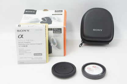 美品 SONY ソニー マウントアダプター LA-EA4 フルサイズ 元箱付 260624bi