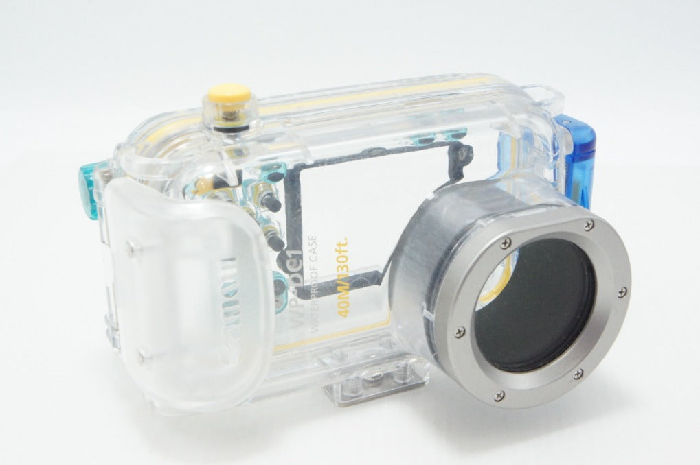 良品 Canon キヤノン ウォータープルーフケース WP-DC1 元箱付 260624s