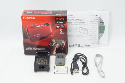 FUJIFILM フジフィルム FinePix Z900EXR コンパクトデジタルカメラ レッド 元箱付 260625r