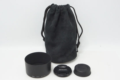 美品 Nikon ニコン AF-S DX NIKKOR 55-300mm F4.5-5.6G ED VR APS-C ズームレンズ フード ポーチ付 260618v