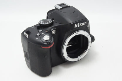 良品 Nikon ニコン D5100 ボディ デジタル一眼レフカメラ ブラック 260619u