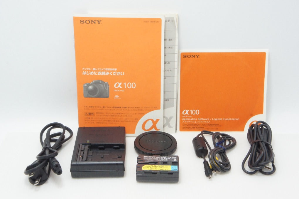 美品 SONY ソニー α100 DSLR-A100 ボディ デジタル一眼レフカメラ 260624t