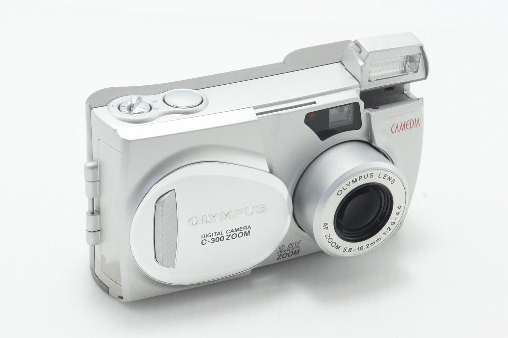 OLYMPUS オリンパス CAMEDIA C-300 ZOOM コンパクトデジタルカメラ シルバー 元箱付 260624u