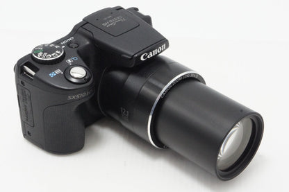 良品 Canon キヤノン PowerShot SX510 HS コンパクトデジタルカメラ ブラック 260618r