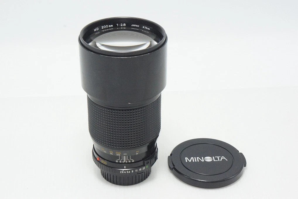 レア MINOLTA ミノルタ NEW MD 200mm F2.8 MFレンズ SR/MDマウント 260812b