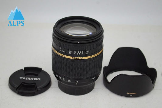 美品 TAMRON AF 18-250mm F3.5-6.3 Di II LD Aspherical IF MACRO A18 Nikon Fマウント ズームレンズ フード付 251016r
