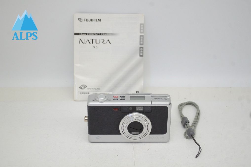 FUJIFILM フジフイルム NATURA NS シルバー 35mmコンパクトフィルムカメラ 251020o
