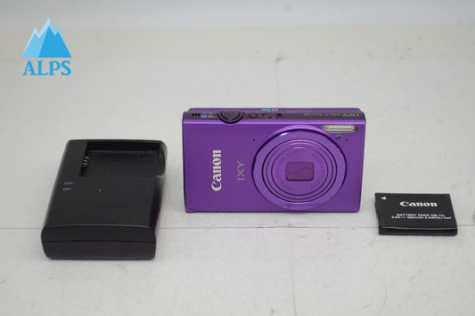 美品 Canon キヤノン IXY 430F コンパクトデジタルカメラ パープル 251020y