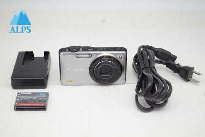 美品 CASIO カシオ EXILIM EX-ZR10 コンパクトデジタルカメラ シルバー 251001a
