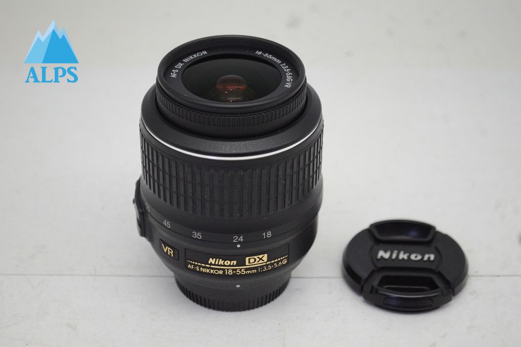 良品 Nikon ニコン AF-S DX NIKKOR 18-55mm F3.5-5.6G VR APS-C ズームレンズ 251020w