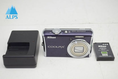 訳あり品 Nikon ニコン COOLPIX S620 コンパクトデジタルカメラ グロスパープル 251010g