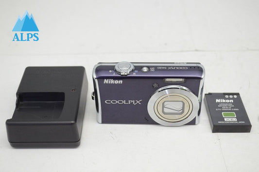 訳あり品 Nikon ニコン COOLPIX S620 コンパクトデジタルカメラ グロスパープル 251010g