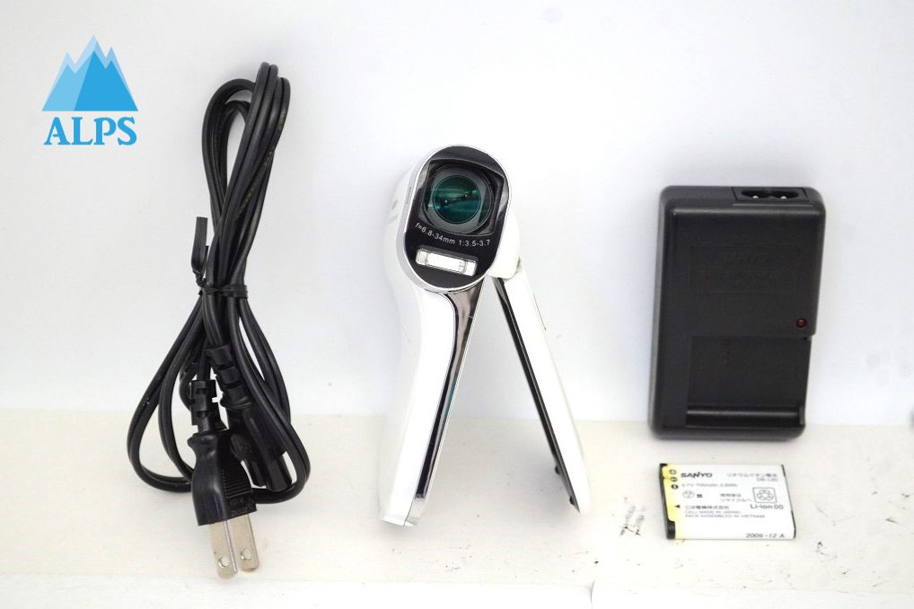 良品 SANYO サンヨー Xacti DMX-CG100 デジタルビデオカメラ ホワイト 251022a