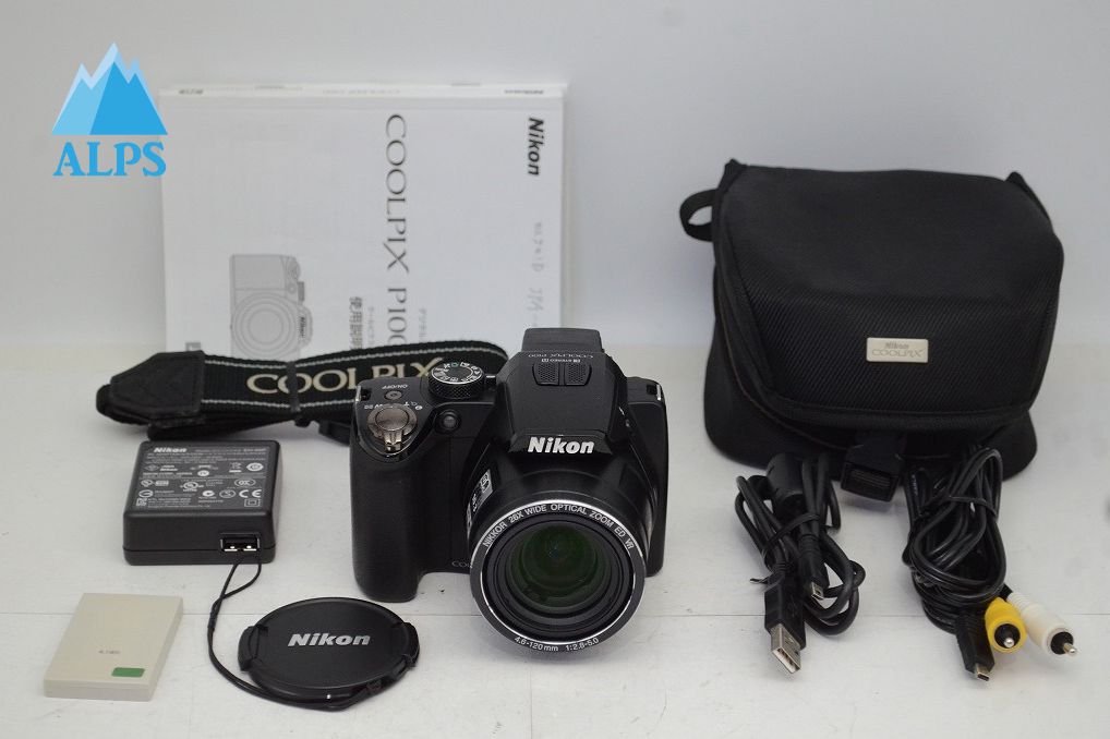 良品 Nikon ニコン COOLPIX P100 コンパクトデジタルカメラ ケース付 251023j