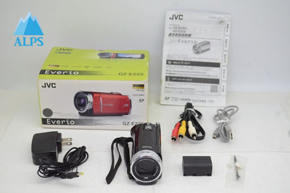 良品 JVC ケンウッド Everio GZ-E225 デジタルビデオカメラ ブラウン 元箱付 251017k