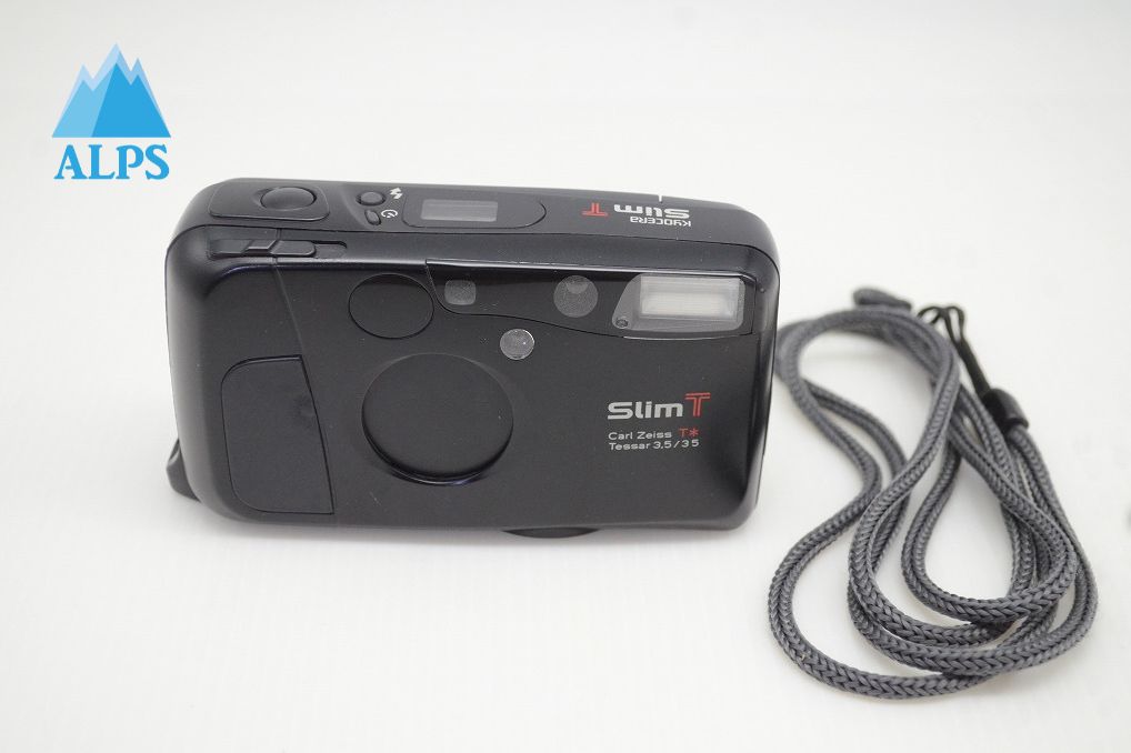 KYOCERA 京セラ Slim T (Carl Zeiss Tessar 35mm F3.5) 35mmコンパクトフィルムカメラ 251031v