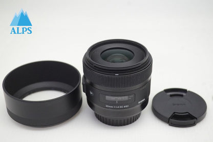SIGMA シグマ Art 30mm F1.4 DC HSM Canon キヤノン EFマウント APS-C 単焦点レンズ フード付 251031o