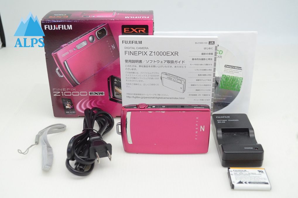 FUJIFILM フジフィルム FinePix Z1000EXR コンパクトデジタルカメラ ピンク 元箱付 251030t