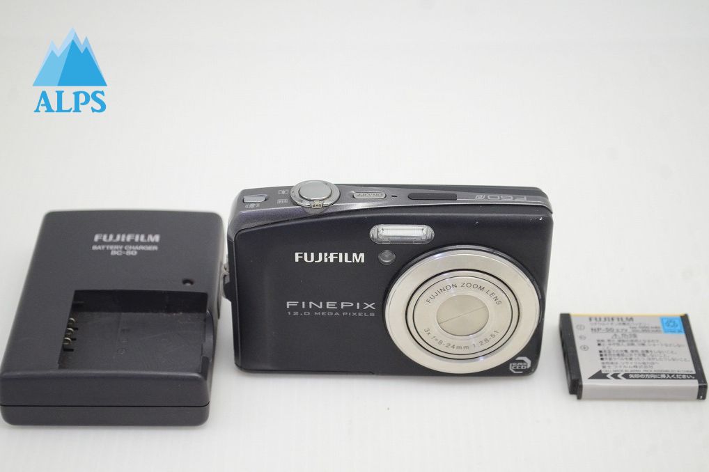 訳あり品 FUJIFILM フジフィルム FinePix F60fd コンパクトデジタルカメラ ブラック 251030u