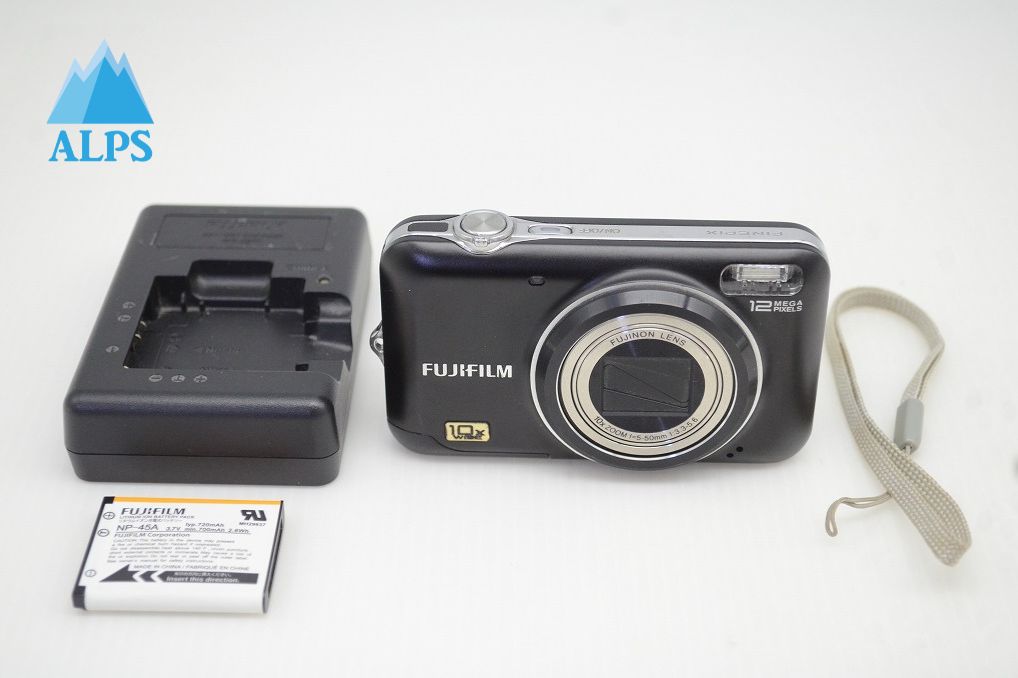 良品 FUJIFILM フジフィルム FinePix JZ300 コンパクトデジタルカメラ ブラック 251031ac