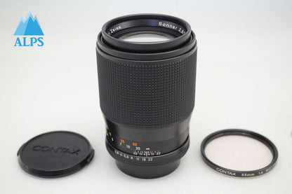 良品 CONTAX コンタックス Carl Zeiss Sonnar T* 135mm F2.8 AEJ ヤシコンマウント CY Mount 単焦点レンズ 251031m
