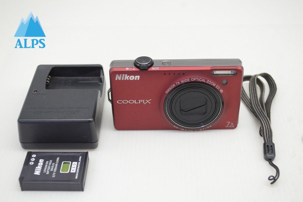 Nikon ニコン COOLPIX S6000 コンパクトデジタルカメラ レッド 251101z
