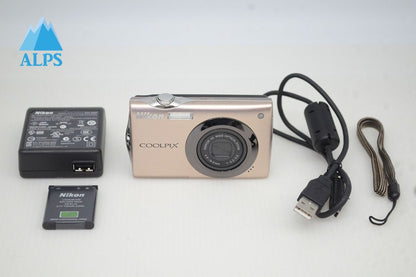 美品 Nikon ニコン COOLPIX S4000 コンパクトデジタルカメラ ブライトブロンズ 251030b