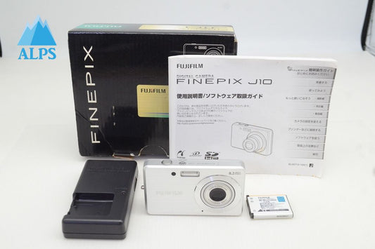 FUJIFILM フジフィルム FinePix J10 コンパクトデジタルカメラ シルバー 元箱付 251101b