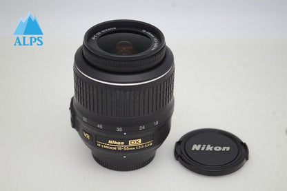 美品 Nikon ニコン AF-S DX NIKKOR 18-55mm F3.5-5.6G VR APS-C ズームレンズ 251104s