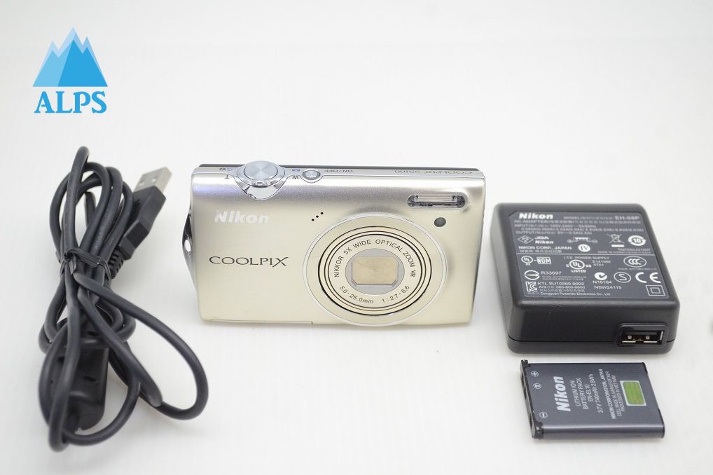 Nikon ニコン COOLPIX S5100 コンパクトデジタルカメラ シルバー 251105o
