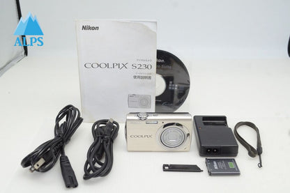 Nikon ニコン COOLPIX S230 コンパクトデジタルカメラ シルバー 251112q