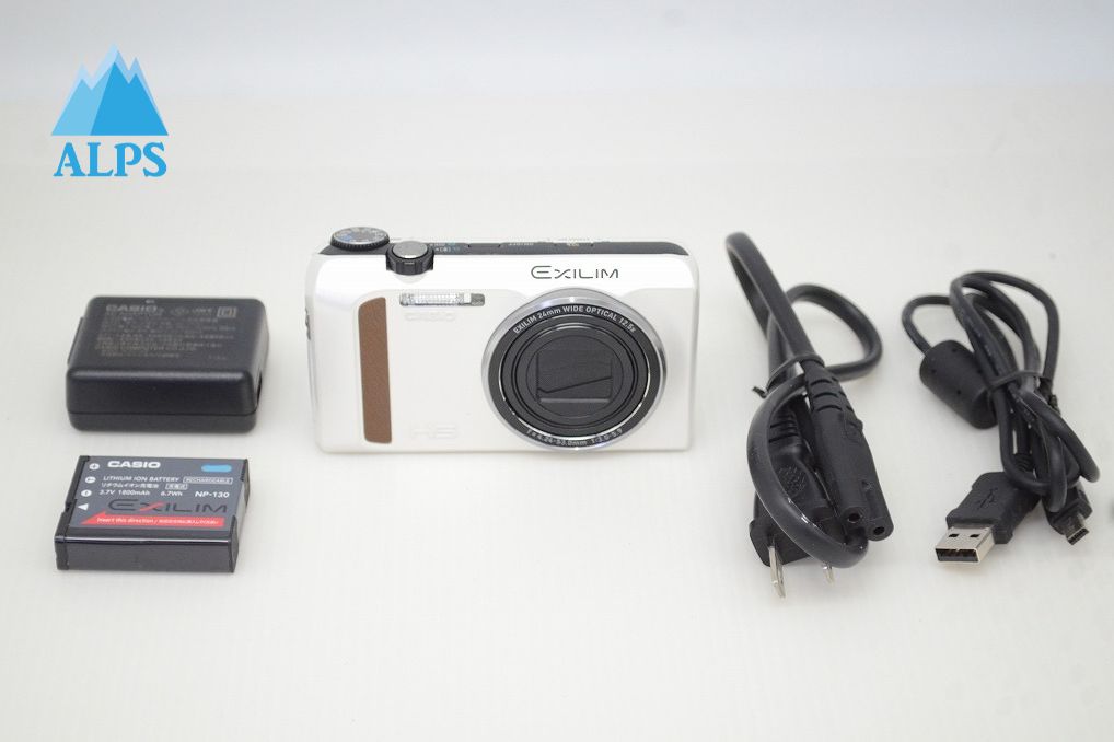 CASIO カシオ HIGH SPEED EXILIM EX-ZR400 コンパクトデジタルカメラ ホワイト 251113l