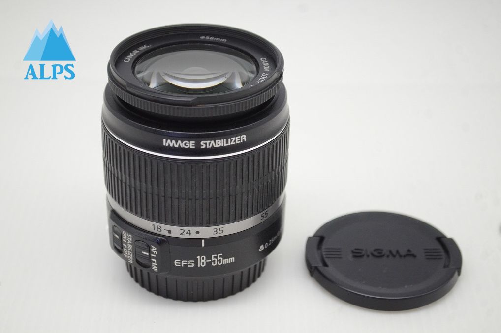 Canon キヤノン EF-S 18-55mm F3.5-5.6 IS APS-C ズームレンズ 251113d