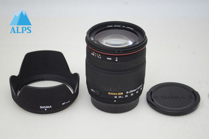 良品 SIGMA シグマ 18-200mm F3.5-6.3 DC PENTAX ペンタックス Kマウント APS-C ズームレンズ フード付 251110i