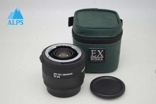 美品 SIGMA シグマ APO TELE CONVERTER 2X EX テレコンバーター Nikon ニコン Fマウント ケース付 251110c