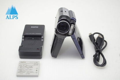 SANYO サンヨー Xacti DMX-CG6 デジタルビデオカメラ ネイビー 251118c