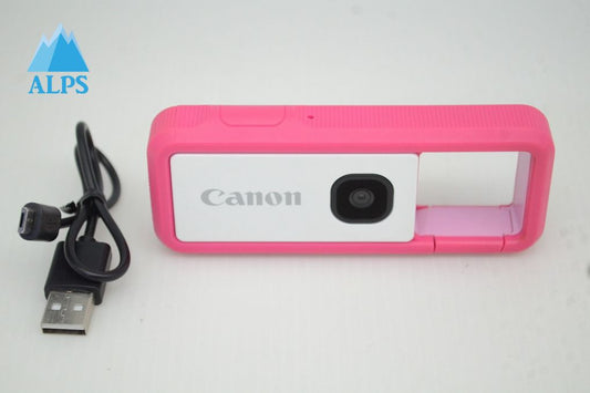 美品 Canon キヤノン iNSPiC REC FV-100 デジタルカメラ ピンク 251104w