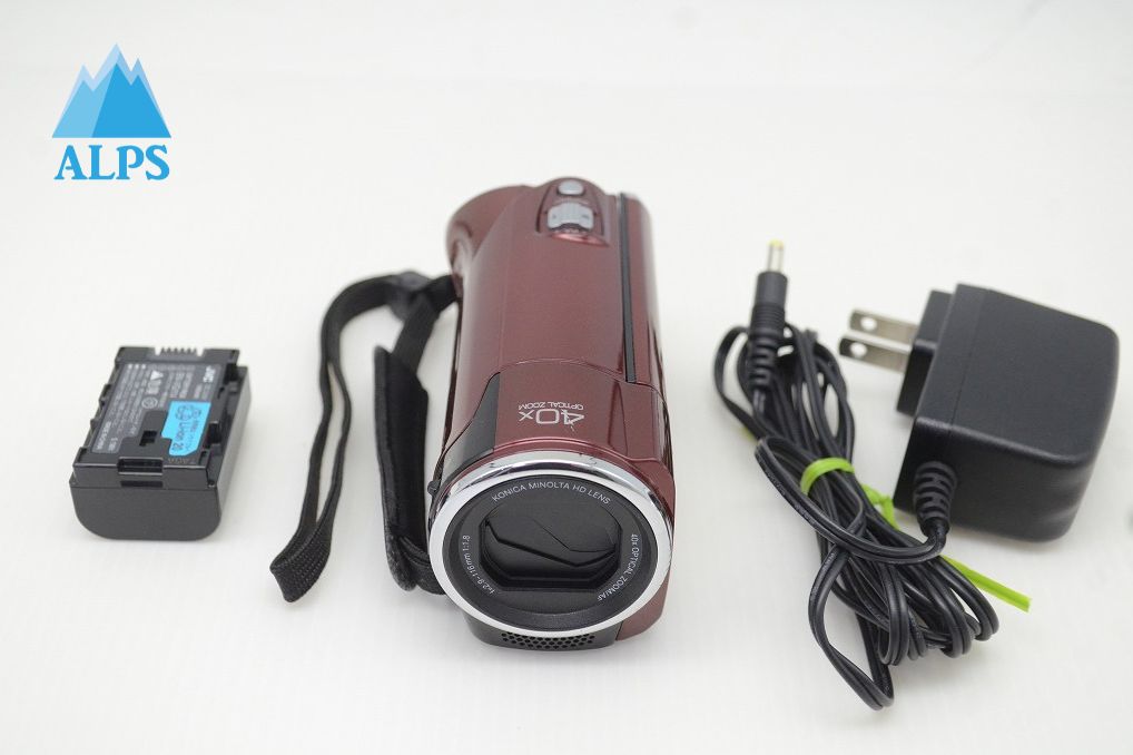 JVC ケンウッド Everio GZ-HM180 デジタルビデオカメラ レッド 251111j