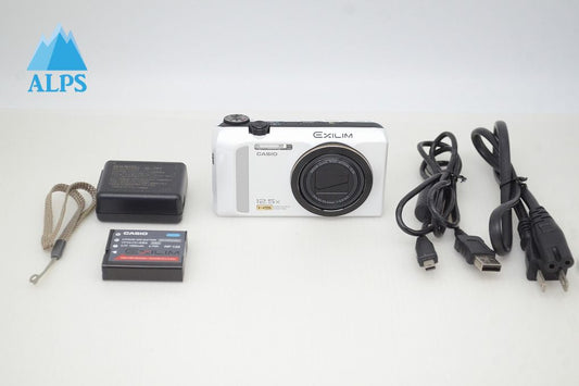 良品 CASIO カシオ HIGH SPEED EXILIM EX-ZR200 コンパクトデジタルカメラ ホワイト 251118l