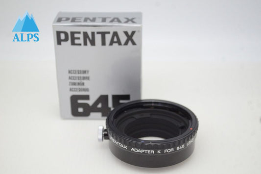 良品 PENTAX ペンタックス Adapter K For 645 Lens マウントアダプター 251120i