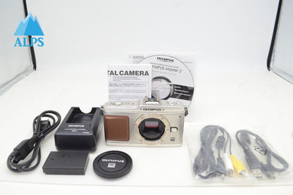 OLYMPUS オリンパス PEN E-P2 ボディ ミラーレス一眼カメラ シルバー 251202q