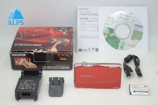 FUJIFILM フジフィルム FinePix Z900EXR コンパクトデジタルカメラ レッド 元箱付 251203e