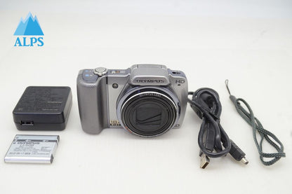 訳あり品 OLYMPUS オリンパス SZ-10 コンパクトデジタルカメラ シルバー 251203d