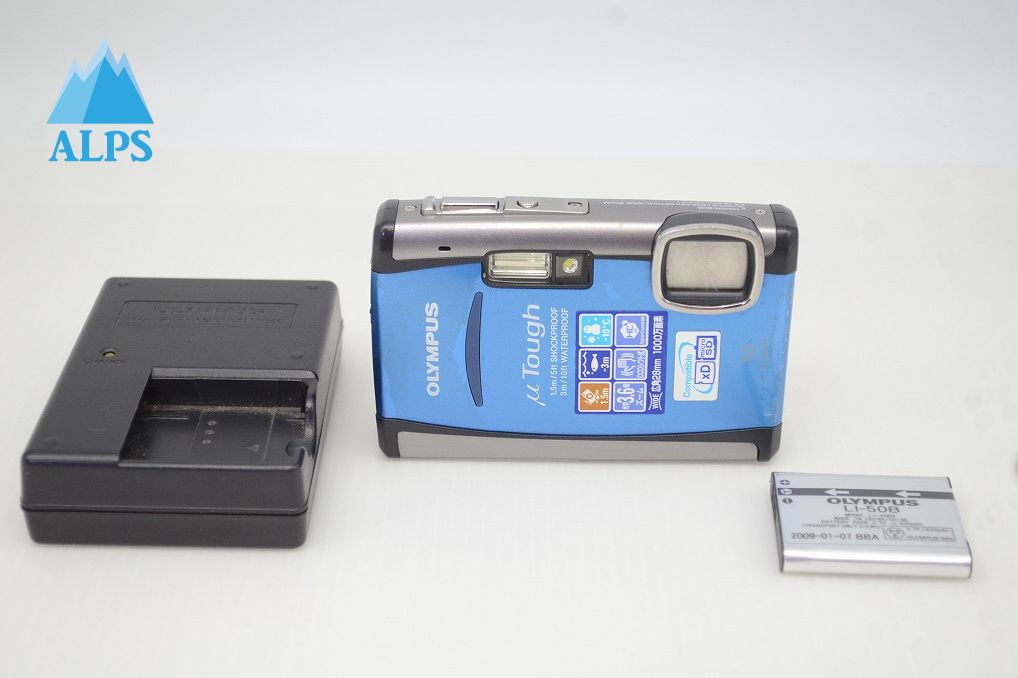 OLYMPUS オリンパス μ TOUGH-6000 コンパクトデジタルカメラ ブルー 251204r