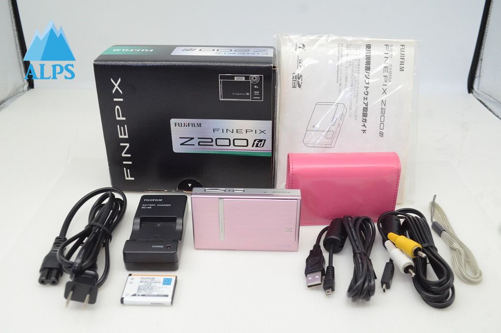 FUJIFILM フジフィルム FinePix Z200fd コンパクトデジタルカメラ ピンク 元箱付 251204l
