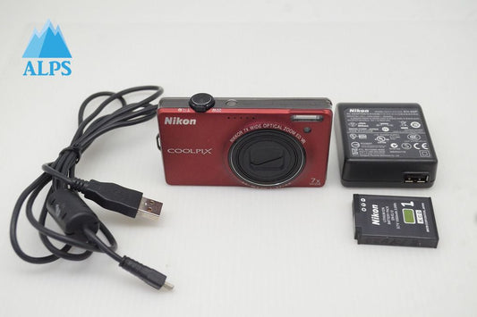 Nikon ニコン COOLPIX S6000 コンパクトデジタルカメラ レッド 251204z